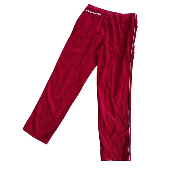 Vintage Andrew St. John Red Corduroy Pants Straight Cotton Retro M y2k - Picture 4 of 10